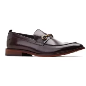 Image of Base London Mens Coda Slip On Leather Shoes UK Size 11 (EU 45)