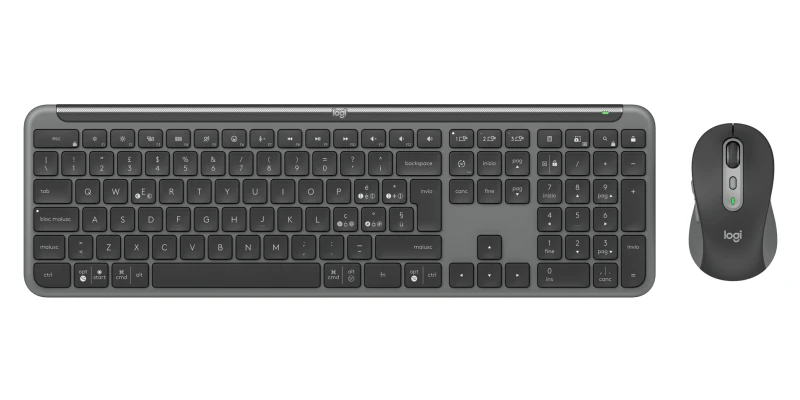 Image of Logitech 920-012507 keyboard Mouse included Office RF Wireless + Bluet