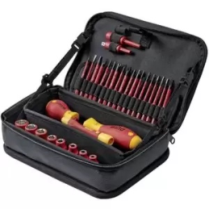 Image of Wiha SlimVario electric 43465 Tool box (+ tools) 31 Piece