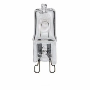Image of KnightsBridge 240V Halogen G9 Capsule Bulb - 25W