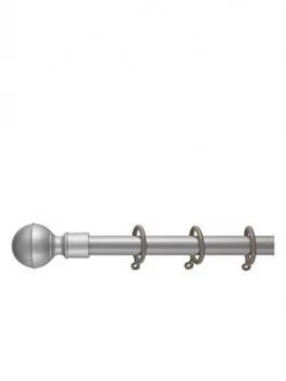 Ball Finial Extendable Curtain Pole