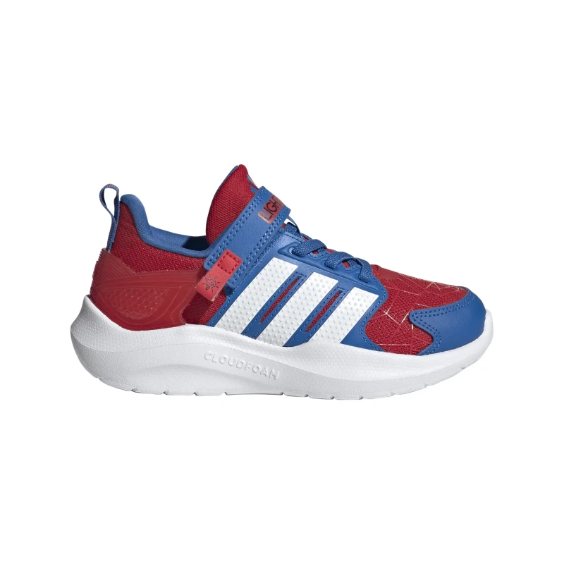 Image of adidas LIGHTORAMA RNR SPIDER-MAN EL C boys's Children's Shoes (Trainers) in Blue
