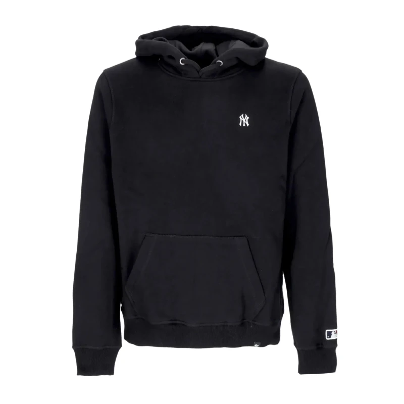 Image of 47Brand New York Yankees sweatshirt MLB Base Run LC EMB Burnside Noir Unisex M