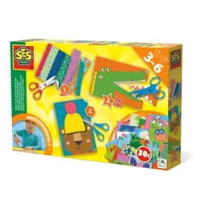 Image of SES CREATIVE Childrens I Learn To Use Scissors Step-By-Step Set, 3 to 6 Years (14634)