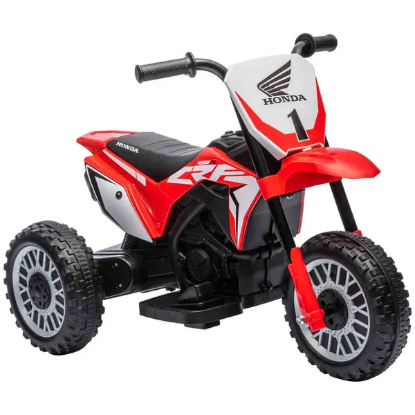 image of Homcom Honda Crf450Rl Licensed 6V Kids Electric Motorbike - Red