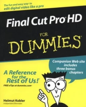 Image of Final Cut Pro HD for dummies by Helmut Kobler