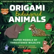 Image of Origami Endangered Animals Kit : Paper Models of Threatened Wildlife