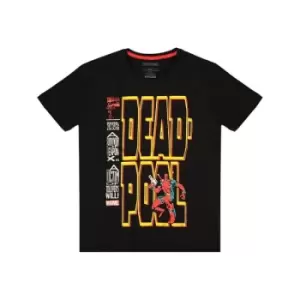 image of Deadpool T-Shirt The Circle Chase Size S