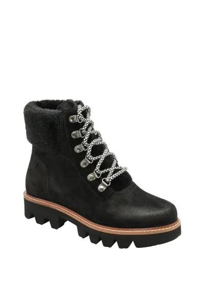 image of 'Ventry' Suede Zip-Up Ankle Boots