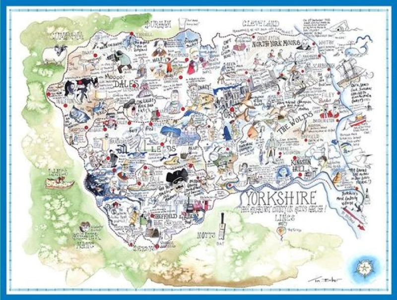 Image of Tim Bulmer Yorkshire - Tim Bulmer 1000 piece Jigsaw Puzzle