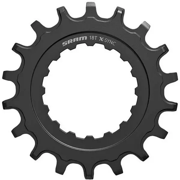 Image of SRAM SRAM X-Sync Sprocket for Bosch Motors - Black 18 Tooth