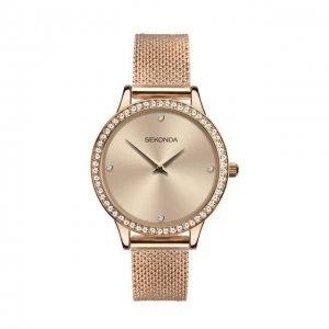 image of Sekonda Rose Classical Watch - 40036 - rose gold