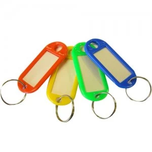 image of Select Hardware Key Rings and Tab Large Assorted 4 Pack