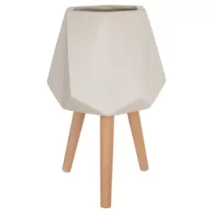 image of Olivia's Daniel Planter Multifaceted White / Large