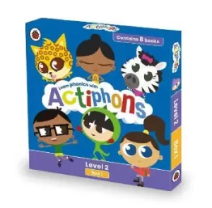 Image of Actiphons Level 2 Box 1: Books 1-8 by Ladybird