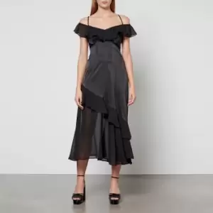 Image of Never Fully Dressed Womens Black Lottie Dress - Black - UK 16