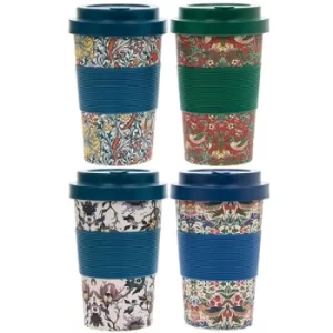 Image of William Morris Bamboo Eco Travel Mug Small