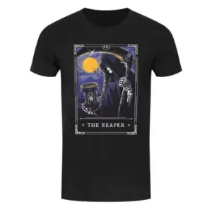 Image of Deadly Tarot Mens The Reaper T-Shirt (XXL) (Black)