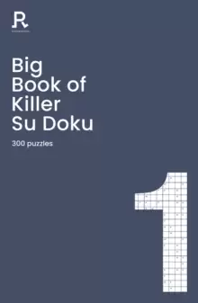 Image of Big Book of Killer Su Doku Book 1 : a bumper killer sudoku book for adults containing 300 puzzles