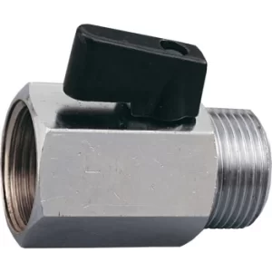 image of 1/8" NPT Metal Inlet Valve 1/4" Bore