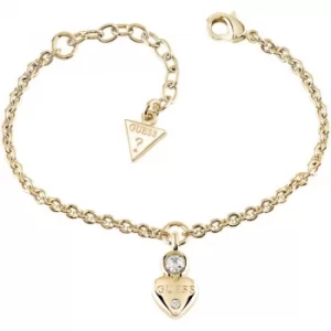 Image of Ladies Guess Gold Plated Guessy Bracelet