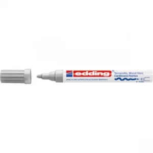 Image of Edding 4-4000054 Matt Paint Marker 4000 Silver