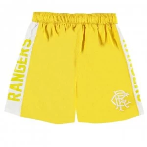 Image of Team Rangers Swim Shorts Infant Boys - Yellow