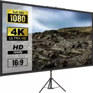 Image of VEVOR 100" Freestanding Projector Screen
