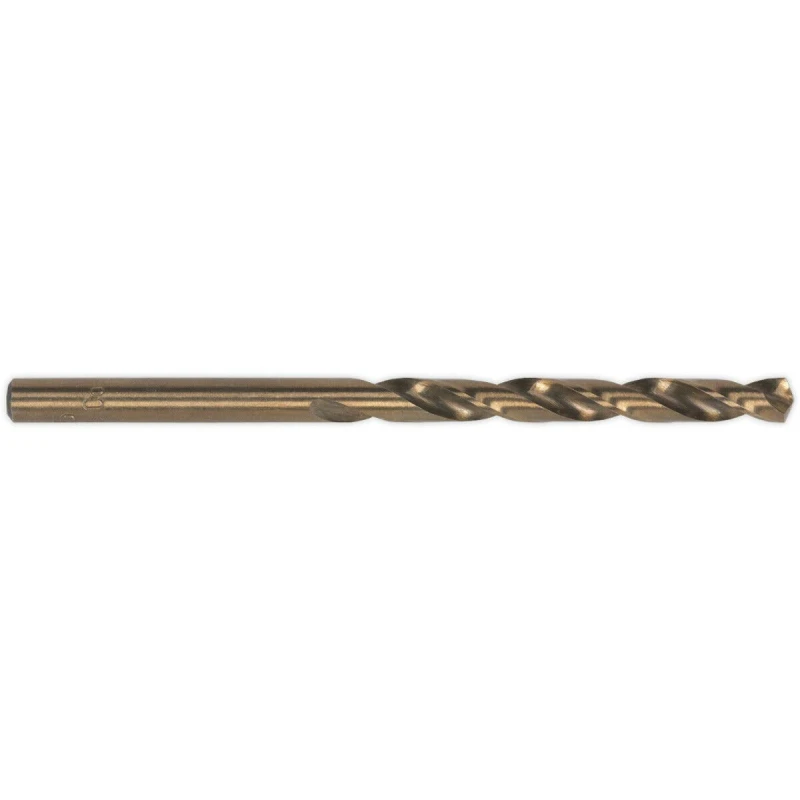 Image of Loops 10 PACK 8.5mm Fully Ground HSS Cobalt Drill Bit - Long Life Clog Free Drill Bit Multi