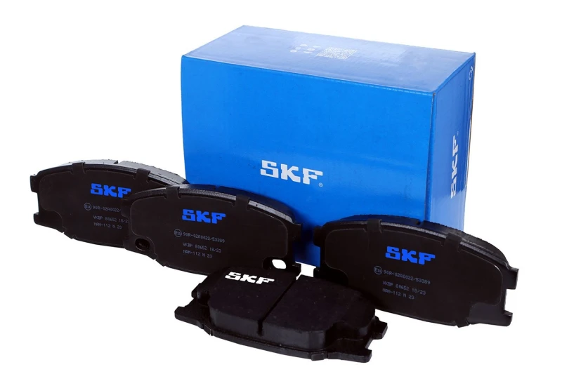 Image of SKF VKBP 80652 Brake pad set not prepared for wear warning indicator Brake Pad Set,disc brake (402)
