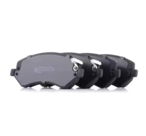 Image of RIDEX Brake pad set 402B0365 Brake pads,Brake pad set, disc brake JEEP,CHRYSLER,DODGE,GRAND CHEROKEE II (WJ, WG),CHEROKEE (KJ),VOYAGER IV (RG, RS)