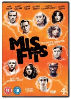 image of Misfits Series 1-5 - DVD Boxset