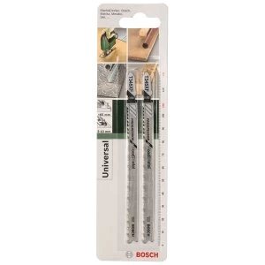 Image of Bosch Bi Metal Jigsaw Blade T345XF Set
