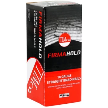 Image of Timco - BG1838 Firmahold 18G 38mm Straight Brad Nails - No Fuel Cells (5000 Pack)