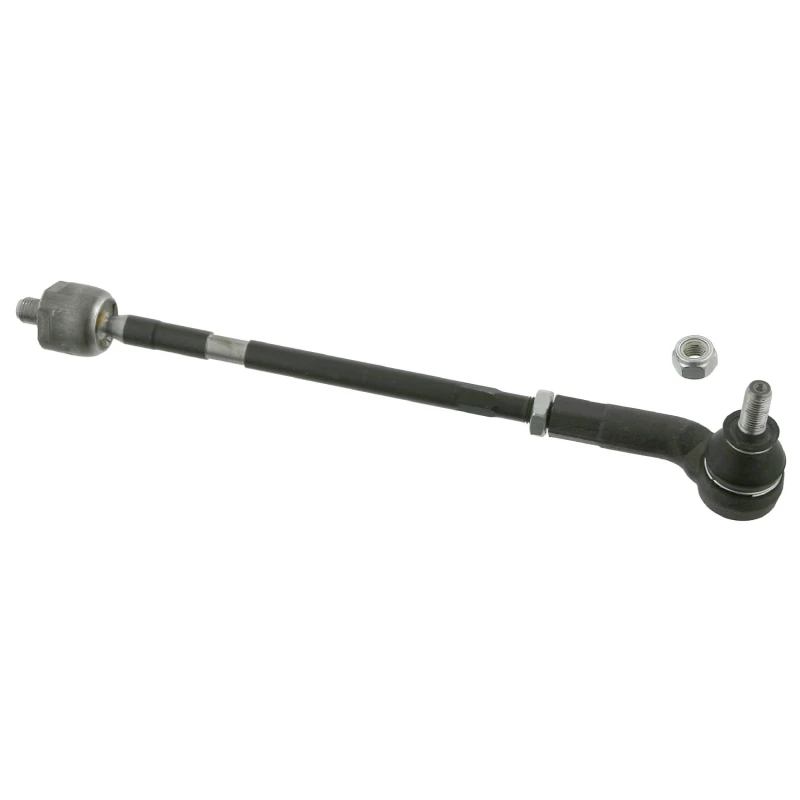 Image of FEBI BILSTEIN 26121 Tie Rod OE Turbo NEW, Front Axle Right, with lock nut Rod Assembly (284)