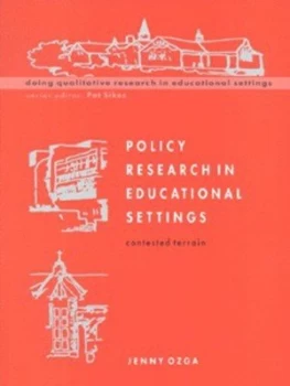 Image of Policy Research in Educational Settings by Jenny Ozga Book