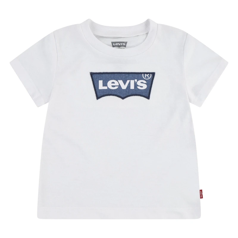 Image of Levis My 1st Batwing T-Shirt Infants - White White 6 - 12 Months
