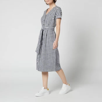 Image of Barbour Womens Peregrine Dress - Navy - UK 10