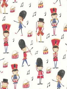 Image of Arthouse Drummer Boy Red Wallpaper