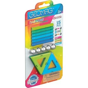 Image of Rainbow Free Building Geomag Set