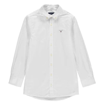 Image of Gant Twill Shirt - White