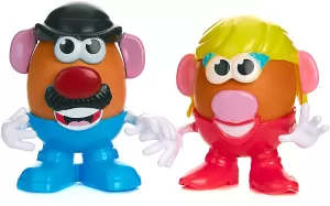 image of Mr and Mrs Potato Head Egg Cup Set