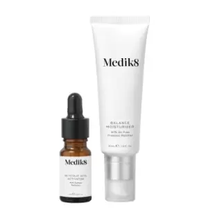 image of Medik8 Balance Moisturiser 50ml and Glycolic Acid Activator 10ml