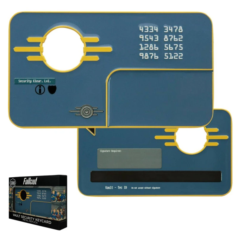 Image of Fallout Fallout Vault Security Keycard Replica