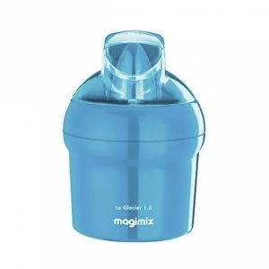 image of Magimix 11661 Blue Le Glacier 1.5L Ice Cream Maker Blue