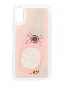 image of Kate Spade New York Champange Glitter iPhone 8 Cover Multi Coloured