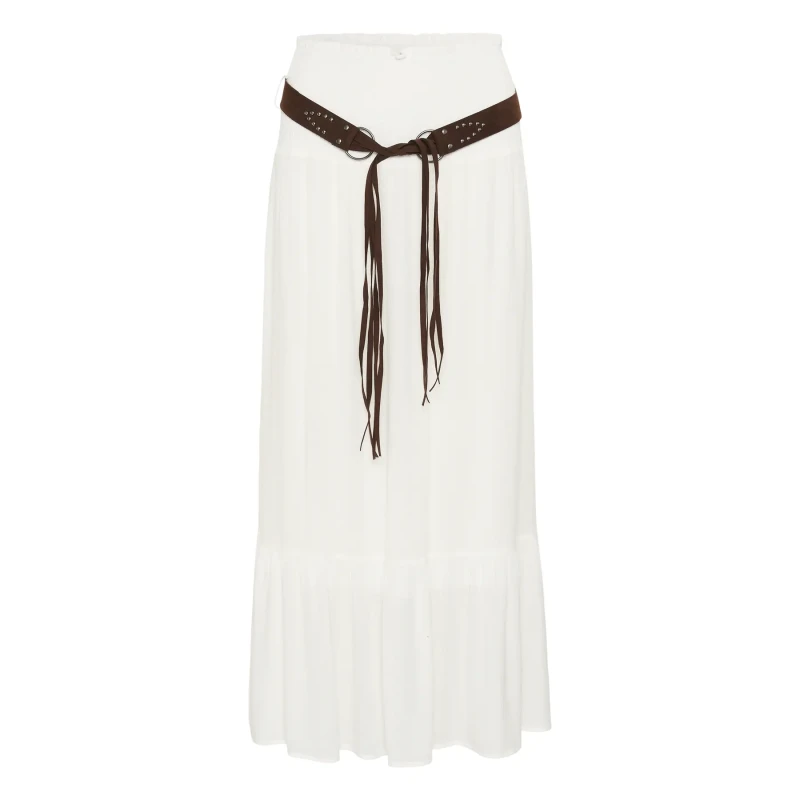 Image of Cream Womens skirt Cream CRAllie Blanc Female 34