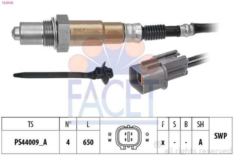 Image of FACET Lambda sensor FACET 10.8549