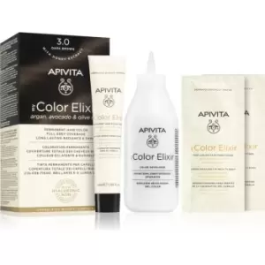 image of Apivita My Color Elixir hair colour ammonia-free shade 3.0 Dark Brown