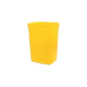 Image of 60 Litre Fliptop Rcycl Bin Ylw - AG03887 - Addis